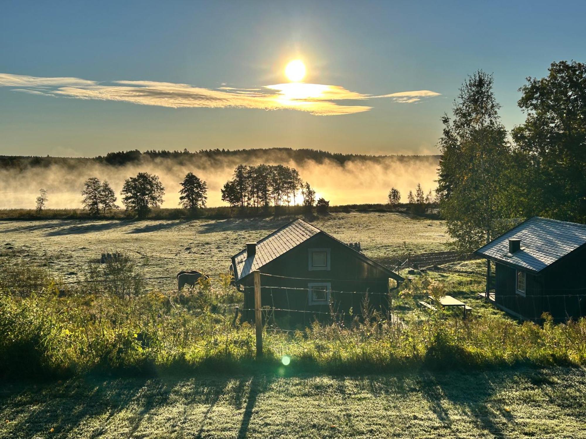 Ulvsby Ranch Western Camp Karlstad Esterno foto